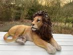 Beeld leeuw, woonkamer, tuin, zwembad, vijver 100cm, Tuin en Terras, Ophalen, Nieuw, Kunststof, Dierenbeeld