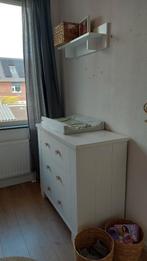 Commode, 3 lades, bijpassende plank, wit, Kinderen en Baby's, Kinderkamer | Commodes en Kasten, 75 tot 100 cm, 90 tot 105 cm, 50 tot 70 cm