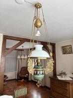 Antieke hanglamp, Huis en Inrichting, Lampen | Hanglampen, Ophalen, Gebruikt, Overige materialen, 75 cm of meer