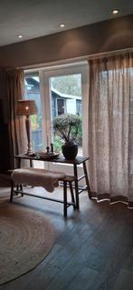 Linnen naturel gordijnen nieuw!, Huis en Inrichting, Ophalen of Verzenden, Nieuw, 200 cm of meer, 200 cm of meer
