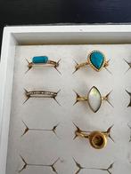 IXXXI FAME ringen ringetjes maat 16 (valt als maat 18), Sieraden, Tassen en Uiterlijk, Ringen, Nieuw, 17 tot 18, Dame, Met strass