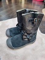 Laarzen echt leer maat 24 zwart nubuck, Ophalen of Verzenden, Zo goed als nieuw, Meisje, Laarzen
