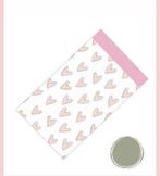 Inpakzakjes hartjes voor jou 12x19cm per stuk, Verzenden