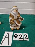 kerstman beeld goud wit kleurig [a922], Diversen, Kerst, Ophalen of Verzenden, 'T Olde Gre-j, Info@toldegrej.nl, Endepoelstraat 20f Didam