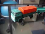 Matchbox Mercedes Truck met aanhanger no 1 & 2 1967-69, Ophalen of Verzenden, Gebruikt, Bus of Vrachtwagen, Matchbox