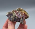 Chalcopyriet, Pyriet - Mexico, Ophalen of Verzenden, Mineraal