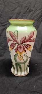 opaline vaas art Deco bloemen, Ophalen of Verzenden
