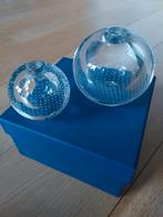 Twee leuke glazen objecten spijkerbolletjes Copier, Ophalen of Verzenden
