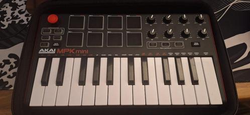 Akai MPK mini, Muziek en Instrumenten, Midi-apparatuur, Zo goed als nieuw, Ophalen of Verzenden