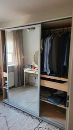 Grote Pax kledingkast met schuifdeur en lades in goede staat, Huis en Inrichting, Kasten | Kledingkasten, 200 cm of meer, Zo goed als nieuw