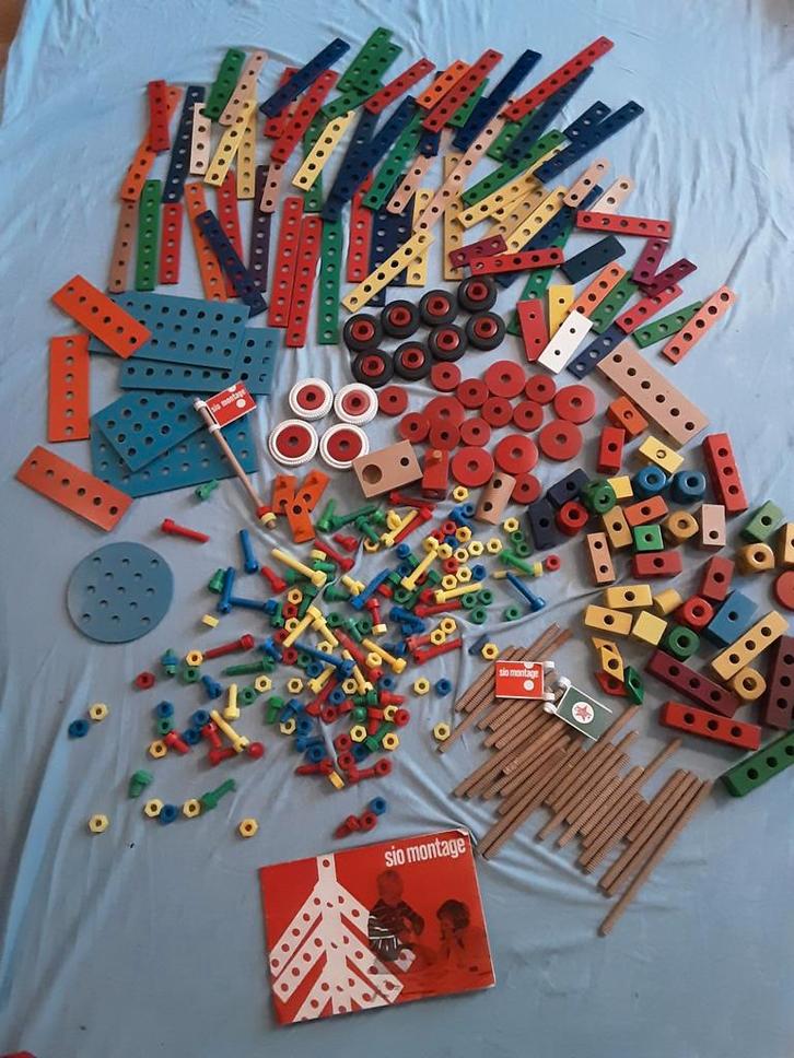 Sio montage constructie speelgoed 15 euro, Kinderen en Baby's, Speelgoed | Bouwstenen, Ophalen of Verzenden