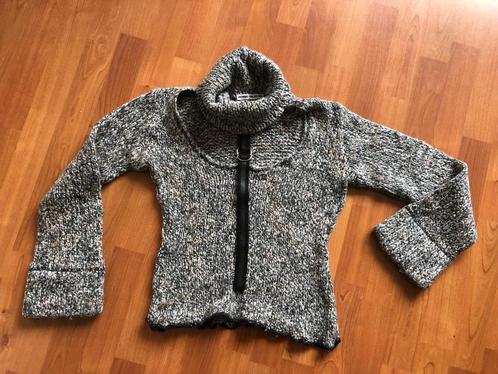 Zone Bleue trui, M, grijs zwart, izgs!, Kleding | Dames, Truien en Vesten, Zo goed als nieuw, Maat 38/40 (M), Grijs, Ophalen of Verzenden