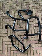 Valbeugelset plus spiegel, Motoren, Accessoires | Overige, Ophalen of Verzenden, Zo goed als nieuw