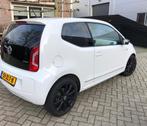 Volkswagen UP 74pk 2013 | NIEUW APK Blue Airco Nap White Edi, Voorwielaandrijving, Euro 5, Stof, 74 pk