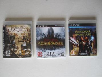 PS3 * Lord of the Rings * Playstation 3 beschikbaar voor biedingen