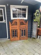 Speciale Houten Luiken, Doe-het-zelf en Verbouw, Deuren en Horren, Gebruikt, 80 tot 100 cm, Overige typen, Ophalen of Verzenden