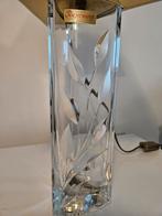 Nachtmann lampvoet / tafellamp kristal, incl originele kap, Glas, Gebruikt, Ophalen of Verzenden