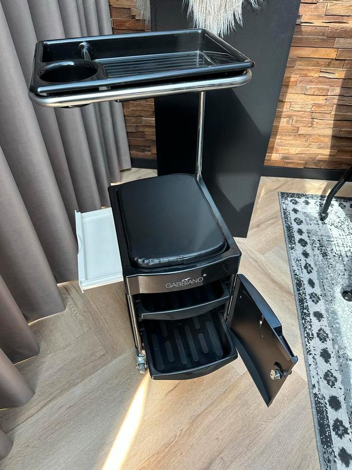 Gabbiano Pedicure Trolley, Huis en Inrichting, Badkamer | Badkamermeubels, Overige typen, Minder dan 100 cm, 50 tot 100 cm, 25 tot 50 cm