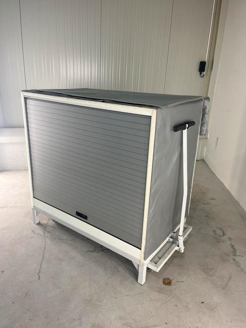 Verrijdbare kast met roldeur, Huis en Inrichting, Kasten | Ladekasten, Zo goed als nieuw, 100 tot 150 cm, 25 tot 50 cm, Ophalen