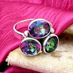 **opheffing**Schitterende ring met mystic topaz, Overige kleuren, Verzenden, 19 tot 20, Nieuw