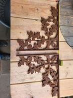 plank drager brocante gietijzeren planken dragers, Ophalen, Gebruikt