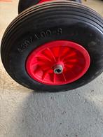 Kruiwagenwielen met As - Nieuw, Doe-het-zelf en Verbouw, Transportwagens, Ophalen of Verzenden, Nieuw