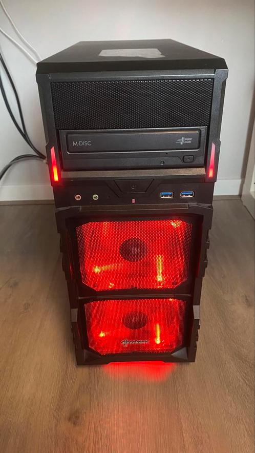 GamePC 1660 i5.9600k, Computers en Software, Desktop Pc's, Gebruikt, 3 tot 4 Ghz, SSD, 16 GB, Met videokaart, Gaming, Ophalen