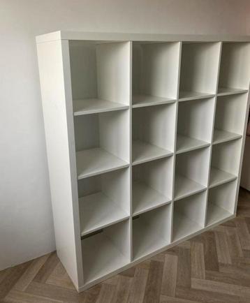 Ikea Kallax 4x4 - Mat Wit - Zo Goed Als Nieuw! beschikbaar voor biedingen