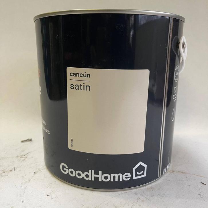 GoodHome All-Round Lak Verf Cancún Multi-Surface 2L, Doe-het-zelf en Verbouw, Verf, Beits en Lak, Nieuw, Lak, Minder dan 5 liter