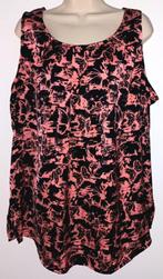 Grandiosa blouse maat 50, Ophalen of Verzenden, Zo goed als nieuw, Zwart, Blouse of Tuniek