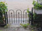 Tuinhek gegalvaniseerd met poort, Tuin en Terras, Ophalen, Met poort, Gebruikt, Tuinhek