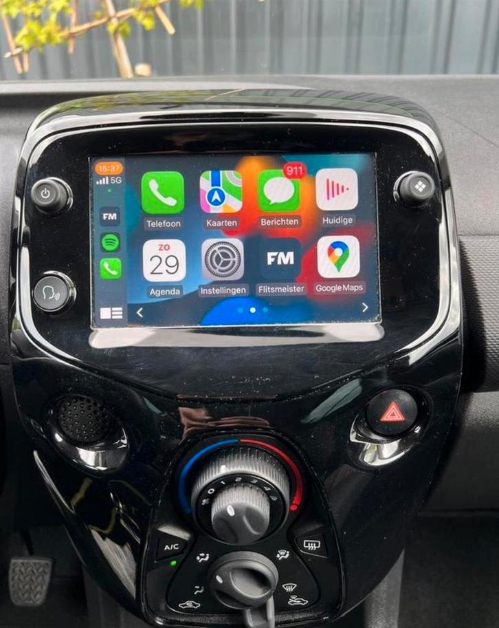 CarPlay Bluetooth Radio voor Aygo/Peugeot 107, Auto diversen, Autoradio's, Gebruikt, Ophalen of Verzenden