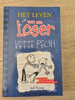 Het Leven van een Loser: Vette Pech! - Jeff Kinney, Ophalen of Verzenden, Gelezen, Jeff Kinney, Fictie algemeen