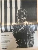 Paginagrote A3 advertentie DAVID BOWIE Stage release, Cd's en Dvd's, Vinyl | Pop, Ophalen of Verzenden
