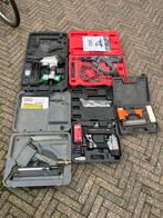 Lucht tacker en schroef automaat, Ophalen of Verzenden, Gebruikt