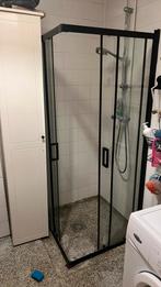 Douchecabine 80x80 zwart, Ophalen, Zo goed als nieuw