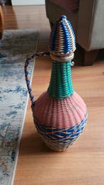 Decoratieve gevlochten kan, Huis en Inrichting, Kunststof, Overige kleuren, 50 tot 75 cm, Ophalen of Verzenden