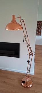 Koperen Booglamp - Stijlvol Design, Huis en Inrichting, Lampen | Vloerlampen, Ophalen, Zo goed als nieuw, Metaal, Modern