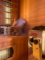 COMBI SAUNA INFRAROOD MET OPGIETKACHEL GRATIS BEZORGD! 🚚, ., Fins of Traditioneel, Complete sauna, Ophalen of Verzenden