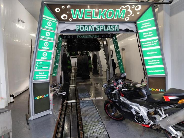 Carwash wasstraat kettingbaan + storage opslag + winkelshop, Zakelijke goederen, Exploitaties en Overnames