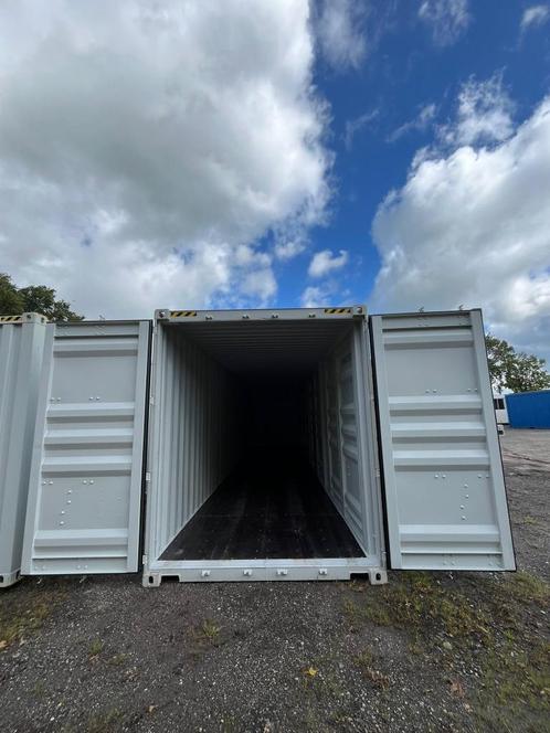 Nieuwe 40ft High Cube open side container, Zakelijke goederen, Machines en Bouw | Keten en Containers, Ophalen