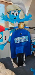 Smurfen Scooter Opstellingen - Levensgroot!, Ophalen of Verzenden, Zo goed als nieuw