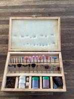 Accessoireset voor o.a. dremel, Doe-het-zelf en Verbouw, Gereedschap | Handgereedschap, Ophalen of Verzenden, Zo goed als nieuw