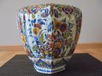 Antiek cachepot bloempot Delft Handwerk porselein, Antiek en Kunst, Ophalen of Verzenden