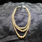 Ketting van Parelmoer uit de vijftiger jaren, Sieraden, Tassen en Uiterlijk, Kettingen, Ophalen of Verzenden, Gebruikt, Overige materialen