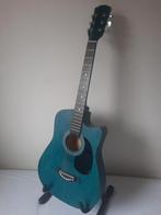 7/8  kleinere westerngitaar voor kind 9 tm 14 met hoes, Ophalen, Zo goed als nieuw, Western- of Steelstringgitaar