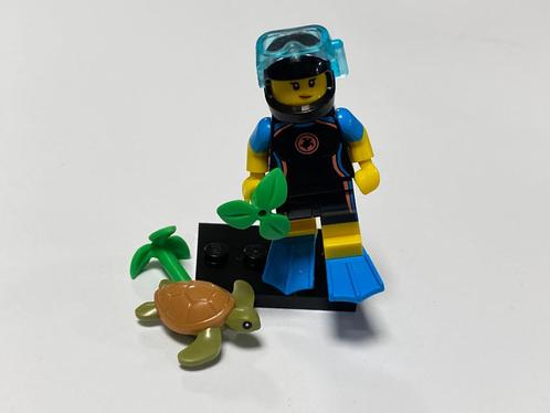 Lego Serie 20 Minifiguur col20-12 Sea Rescuer, Kinderen en Baby's, Speelgoed | Duplo en Lego, Nieuw, Lego, Complete set, Ophalen of Verzenden