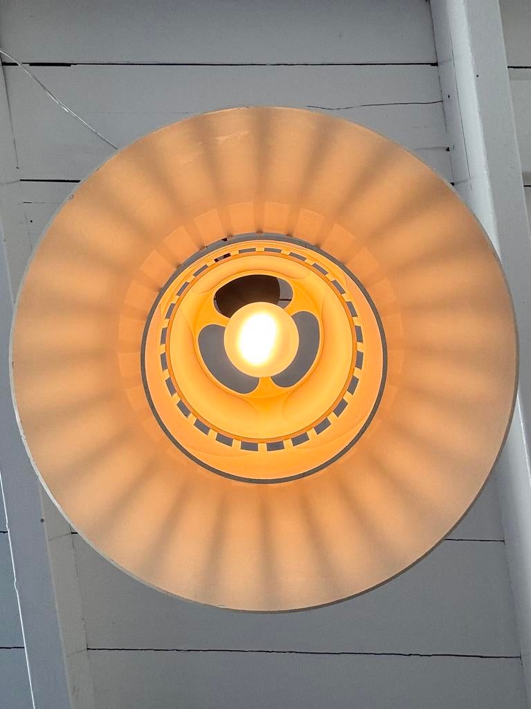 Vintage, Deens design HANGLAMP, SVEND MIDDELBOE, NORDISK ‘60, Gebruikt, ..., Ophalen of Verzenden, ...