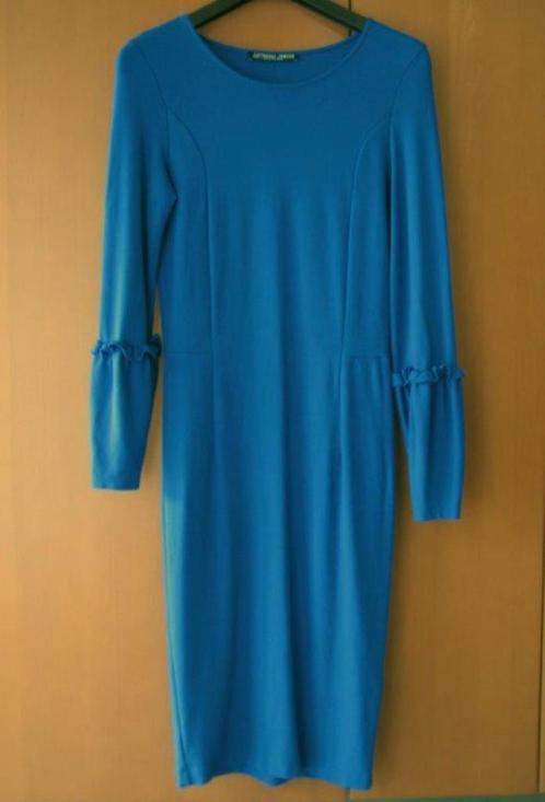 Chique elegant kobaltblauwe jurk JUFFROUW JANSEN 36 snazzeys, Kleding | Dames, Jurken, Nieuw, Maat 36 (S), Blauw, Onder de knie