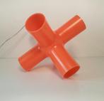 dutch design hanglamp Crosslight in oranje, Antiek en Kunst, Verzenden